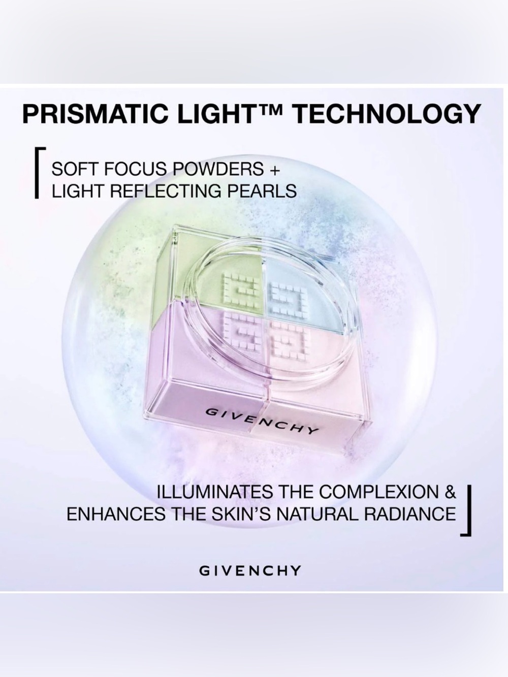 Givenchy Prisme Libre Color Correcting Setting Powder Shade 5 Popeline Mimosa - Picture 6 of 8